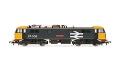 Hornby R30030 BR (Large Arrow) Cl87 87 006 'Crewe Works' Locomotive, Grey