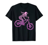 Mountain Bike MTB Downhill Biking Cycling Biker Girls Women T-Shirt