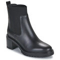 Boots Tommy Hilfiger  FLAG MID HEEL LEATHER CHELSEA