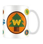 Disney Pixar Up, Wilderness Explorers Ceramic Mug, Multicoloured, 7.9 x 11 x 9.3 cm