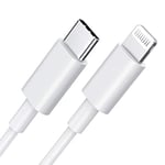 Câble de Charge [C94] Pour Apple 2M, Chargeur iPhone Pour Apple, Câble USB Type-C vers Lightning pour iPhone 13/12/11/11Pro/11Max/ X/XS/XR/XS Max/8/7, iPad