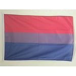 Drapeau Bisexuel 90x60cm - Drapeau bisexuel - Arc en Ciel - Rainbow 60 x 90 cm Spécial Extérieur - Drapeaux - AZ FLAG