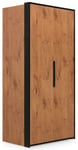 Loft Lancelot Oak 2 Door Folding Wardrobe