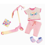 Our Generation - Deluxe Doll Clothes Scooter pink (730388)