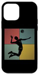 Coque pour iPhone 12 mini Vintage-Volleyball Ballon Balle de Volley-ball Volleyball