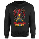 Deadpool Maximum Effort Sweatshirt - Black - XL