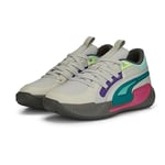 PUMA Mixte S64108230 Chaussures de Basketball pour Adultes, Multicolore, Taille Unique