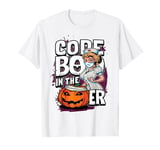 Code Boo In The Er Crew Ghost Boo-jee Nurse Halloween T-Shirt