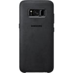 Samsung Alcantara Cover Galaxy S8 Argent/Gray