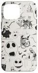 Coque pour iPhone 16 Pro Max Tim Burton L'Étrange Noël de Monsieur Jack Impression à l'encre