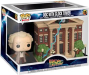 Back To The Future: Funko Pop! Town - Doc With Clock Tower #15