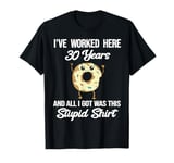 Funny 30th Work Anniversary 30 Year Appreciation Gift Idea T-Shirt