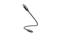 Hama 00201604 USB-kabel 0,2 m USB 2.0 USB C Sort