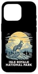 Coque pour iPhone 16 Pro Isle Royale National Park Grey Wolf Vacation Wildlife