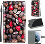 Coque Samsung Galaxy S22 Pro, Antichoc Tpu Housse Samsung Galaxy S22 Plus Cuir Pu Portefeuille Etui Avec Fentes Pour Cartes Coque Pour Samsung Galaxy S22 Pro/Samsung Galaxy S22 Plus