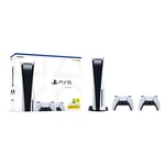 Pack PS5 & Manette Dualsense Blanche - Console de jeux Playstation 5 (Standard) - Neuf