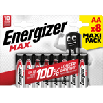 Energizer Max AA 8 Pack