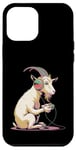 iPhone 12 Pro Max Goat Stuffed Animal Goat Costume Kids Headphones Video Game Case