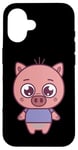 Coque pour iPhone 16 Cute Piglet - Baby Pig - Classic