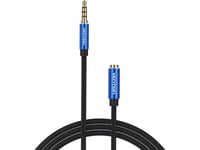 Trrs 3.5Mm Male To 3.5Mm Female Audio Extender 5M Vention Bhclj Blue