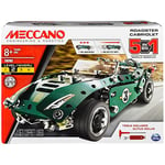 MECCANO - Cabriolet Retro Friction 5 MODÈLES - Coffret Inventions avec 174 Pièces, 1 Moteur Rétro Friction Et 2 Outils - Jeu de Construction Jouet Enfant 8 Ans et +