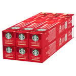 STARBUCKS Toffee Nut Flavoured Coffee by Nespresso, Blonde Roast, Coffee Capsules 6 x 10 (60 Capsules)