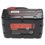 Batterie de remplacement pour AEG/Milwaukee M28 - VHBW - 5 Ah - Li-ion - Noir/Rouge