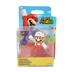 Super Mario Figures World of Nintendo Figure 2.5"Fire Mario Mini-Figure Jakks