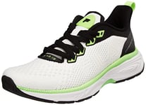 FILA Women's EXOWAVE Race WMN Running Shoe, White-Neon Green-Black, 4 UK