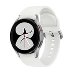 Samsung Galaxy Watch4 Smartwatch, contrôle de santé, Suivi Sportif, Batterie Longue durée, 40 mm, LTE Couleur Argent (Version ES)