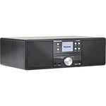 Panasonic Micro Hi-Fi Stereo System, SC-DM202EG-K, Black, 24W, DAB+/FM Radio, CD, USB, Bluetooth, 2.4" TFT LCD Display, EQ Settings, Remote Control, Customize Sound