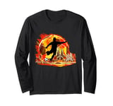 Football Soccer design- Football Player or Fan Long Sleeve T-Shirt