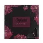 Opium-Scented Black Tealights Set - Gothic Fragrance Candles for Home Atmosphere