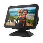 Echo Show 8 (3rd generation (2023 release)), Charcoal + Adjustable Stand, Charcoal