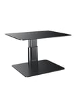 Stand for monitor / laptop HighDesk (black)