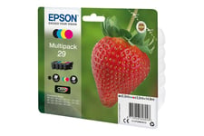 Epson 29 Multipack - 4-pack - svart, gul, cyan, magenta - original - bläckpatron