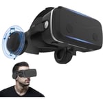 Lunettes VR 3D - Casques de réalité virtuelle pour PC avec lentille HD Blue Light,Casques VR immersifs, Accessoires de A414