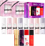 So…? Miss So…? & Galore Mixed Gift Sets Bundle, Body Mist Fragrance Spray 4x50ml