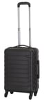 Featherstone 4 Wheel Hard Cabin-Size Suitcase - Black Small