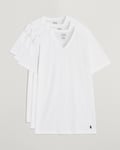 Polo Ralph Lauren 3-Pack V Neck T-Shirt White