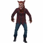 Full Moon Werewolf Wolf Man Monster Horror Halloween Adult Mens Costume S/M