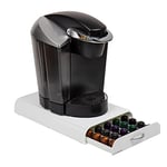 Mind Reader NEST3PC-WHT Anchor - Nespresso compatible capsule drawer, for 50 capsules, Drawer Only