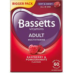 Bassetts Vitamins Adult Raspberry & Pomegranate Flavour Multivitamins 60 Gummy