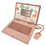 Lexibook - Ordinateur educatif coloris Animaux e 124 activites (Franeais/Angl...