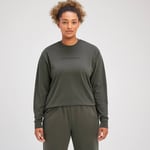 MP Women's Rest Day Oversized Long Sleeve T-Shirt - Taupe Green - S