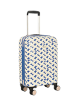 Radley Optic 4 Wheel Large Suitcase, Sapphire/Multi