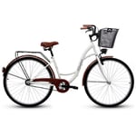 Gardeney Cykel Eco 28" - vit 43985