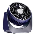 USB Portable Cooling Desk Fan 360 Rotate 3 Speed Electrical Quiet Powerful 2938