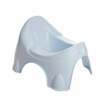 THERMOBABY - Pot INITIO - Pot pour enfant - Pot d'Apprentissage De La Propreté - Pratique - Confortable - À partir de 18 Mois - Fabriqué en France - Fleur Bleue