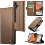 Xiaomi Redmi Note 13 Pro+ 5G      Pu Wallet Case    [Brown]